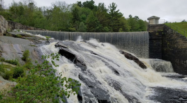 You Can Practically Drive Right Up To The Beautiful Ponaganset Falls In Rhode Island