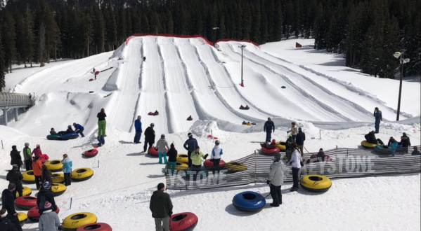 The Longest Snow Tubing Run In Colorado Can Be Found At Keystone Ski Resort