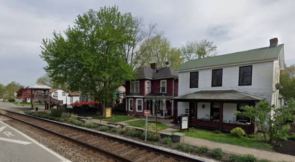 Nestled Next To The Main Street Railroad Tracks, The Little Kentucky River Winery Is Almost Too Charming
