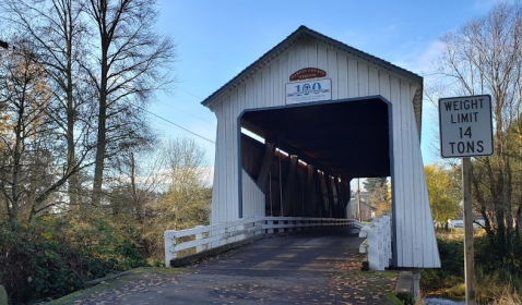Back In The Days Of Prohibition, Gallon House Covered Bridge In Oregon Had Quite A Shady Reputation
