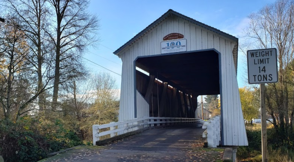 Back In The Days Of Prohibition, Gallon House Covered Bridge In Oregon Had Quite A Shady Reputation