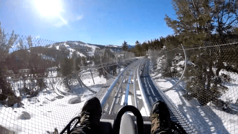 The Winter Coaster In Northern California That Will Take You Through A Snowy Mountain Wonderland
