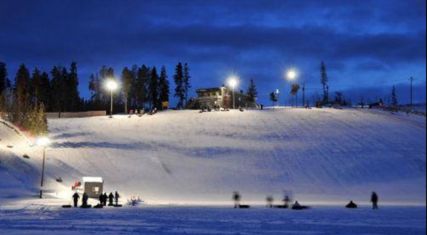 Try The Ultimate Nighttime Adventure With Snow Tubing At Fraser Tubing Hill In Colorado