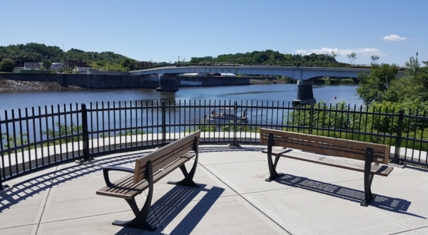 Enjoy A Charming Stroll Over New York’s Mohawk Valley Gateway Overlook Bridge, Named One Of The Top Great Places In America