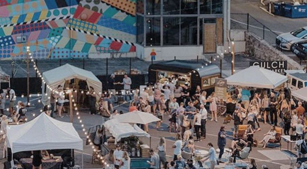 Find The Perfect Gift Under The Lights Of The Gulch Night Market, A Monthly Artisan Market In Nashville