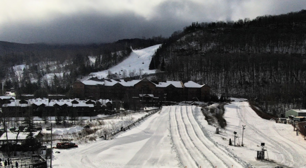 The Longest Snow Tubing Run In New York Can Be Found At Hunter Mountain