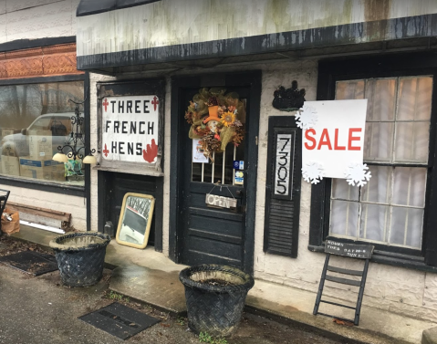Find The Perfect Antiques At Three French Hens, A Country Vintage Store Just Outside Of Nashville