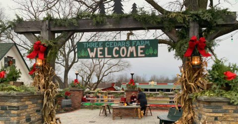 Country Christmas At Three Cedars Farm Makes For Michigan's Most Wholesome Winter Day Trip