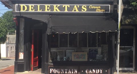 Enjoy An Iconic Coffee Cabinet At Delekta's Pharmacy In Rhode Island