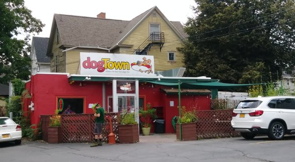 Choose From More Than A Dozen Different Hot Dogs From Dogtown, A Tiny Shack In New York