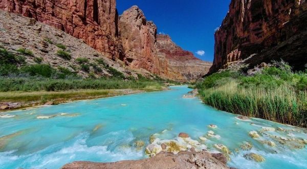 Hopi Salt Trail Leads Some Of To The Most Crystal-Clear Water In Arizona