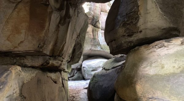 Walk Through A 20-Acre Labyrinth Of Prehistoric Rock Formations At Virginia’s Channels Natural Area Preserve