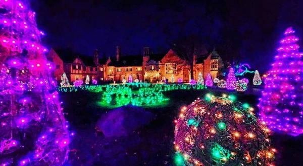 The Holiday Walk At Meadow Brook Hall In Michigan Will Take You Through A Timeless Christmas Wonderland