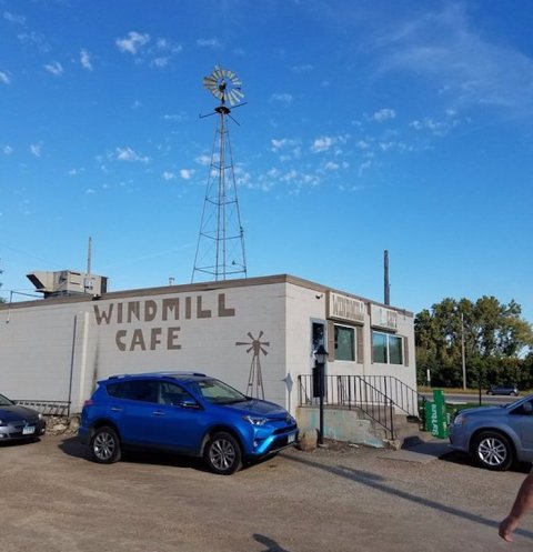 For A Simply Delicious Breakfast In A Throwback Diner, Visit The Unassuming Windmill Cafe In Minnesota