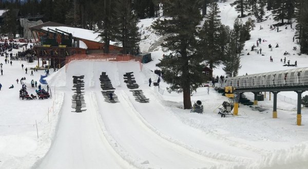 The Longest Snow Tubing Run In Northern California Can Be Found At Heavenly Mountain