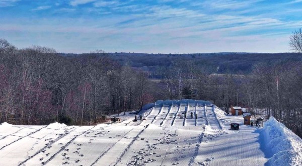 The Longest Snow Tubing Run In Rhode Island Can Be Found At Yawgoo Valley Ski Area