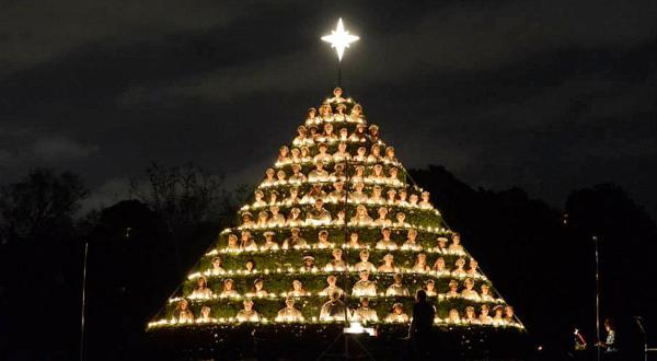 The Oldest And Very First Singing Christmas Tree In The Country Is Here In Mississippi