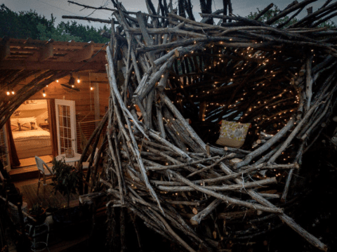 Spend The Night In An Enchanting Bird's Nest At Skybox Cabins In Texas