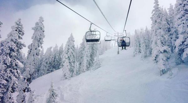 The Snowbowl Gondola In Arizona Will Take You Through A Snowy Mountain Wonderland