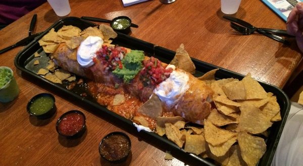 See If You Can Finish The 4-Pound Burrito At Surf Taco In New Jersey