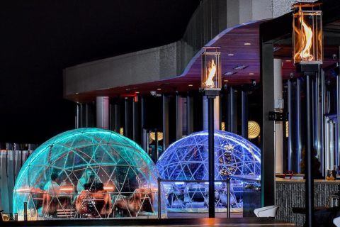 Hang Out In An Igloo At This One-Of-A-Kind Ohio Rooftop Lounge