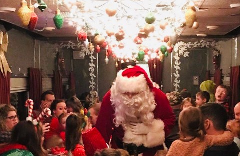 Meet Santa And Ride With Him To The North Pole On Kentucky Railway Museum's Holiday Train
