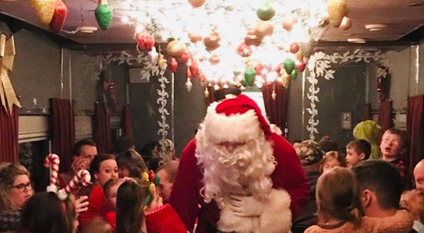Meet Santa And Ride With Him To The North Pole On Kentucky Railway Museum’s Holiday Train