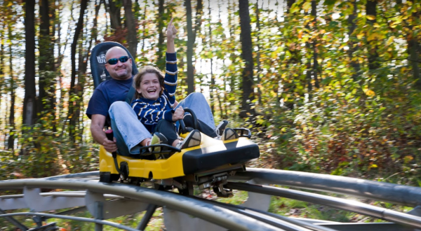 Take A Ride Through Maryland’s Fall Foliage On The Wisp Alpine Coaster