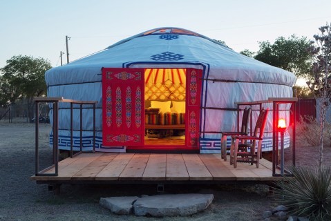 El Cosmico Is A Quirky Yurt Campground In The Remote West Texas Desert