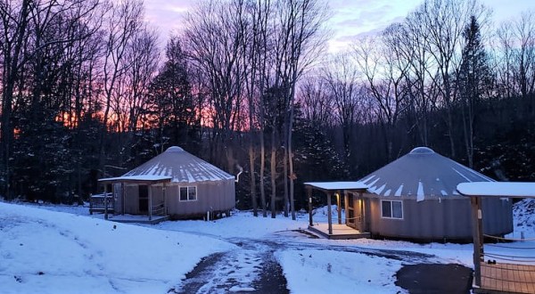 You’ll Find A Luxury Glampground At Savage River Lodge In Maryland, It’s Ideal For Winter Snuggles And Relaxation