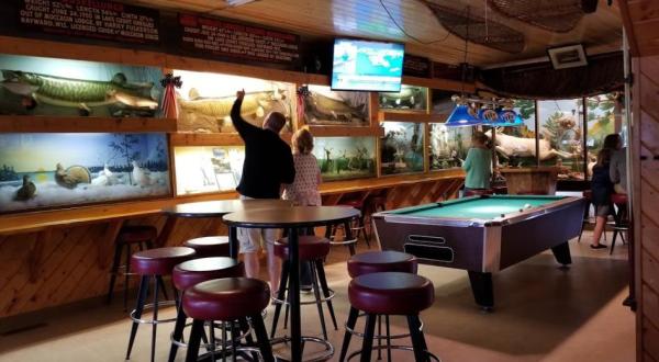 Drink With Yodeling Chipmunks, Boxing Raccoons, And More At Wisconsin’s Moccasin Bar