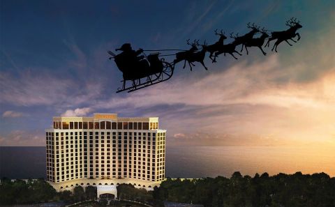 The Beau Rivage Resort And Casino In Mississippi Gets All Decked Out For Christmas Each Year