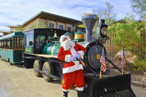Nevada's Holiday Train Ride At Springs Preserve Is All You Need This Season