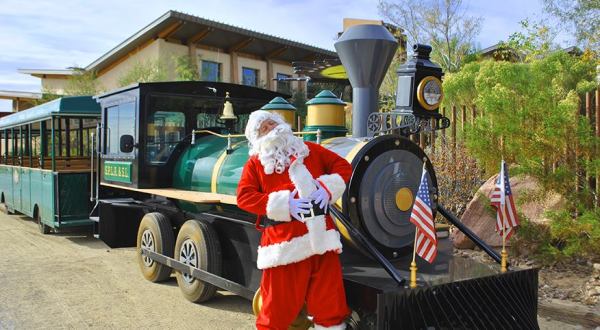 Nevada’s Holiday Train Ride At Springs Preserve Is All You Need This Season