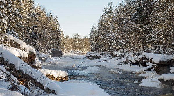 One Of The Best Winter Hikes In Minnesota Can Be Found At Banning State Park