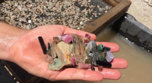 Dig For 8 Different Types Of Authentic Gemstones At Oceanview Mine In Southern California