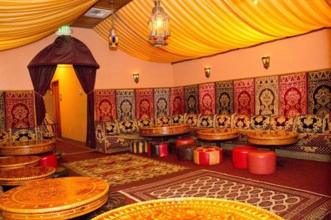 Experience A Taste Of The Exotic While Enjoying Moroccan Food And Belly Dancers At Marrakesh In Washington