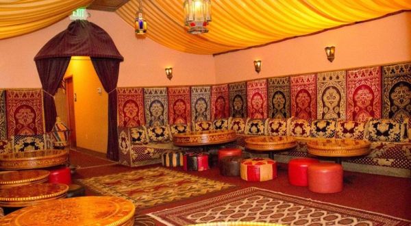 Experience A Taste Of The Exotic While Enjoying Moroccan Food And Belly Dancers At Marrakesh In Washington