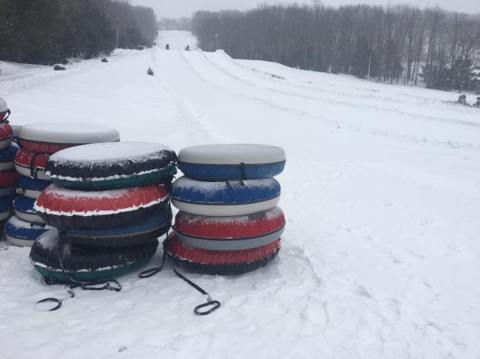 This Winter, Go Snow Tubing At A True Hidden Gem, Ski Sawmill Family Resort In Pennsylvania