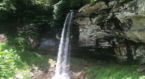 Falls Of Hills Creek Trail Is A Beginner-Friendly Waterfall Trail In West Virginia That’s Great For A Family Hike