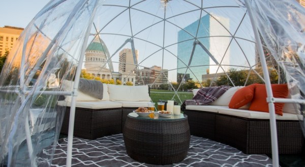 Stay Cozy And Warm In An Igloo At Winterfest In St. Louis, Missouri This Winter