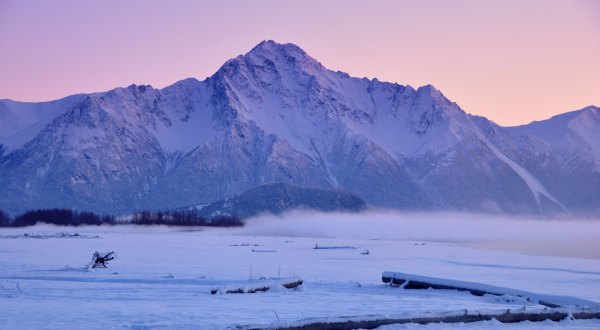 A Cold Snap Plunges Areas Of Alaska Into Temperatures As Cold As Mars