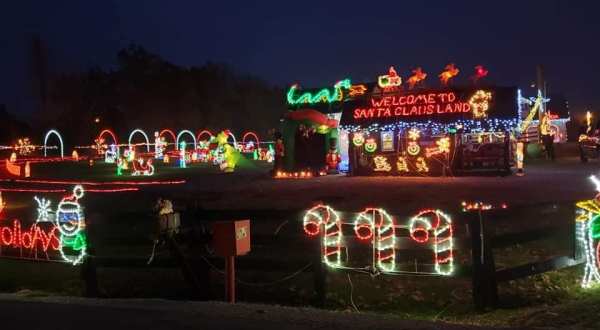 A Beloved Christmastime Tradition, Ruley’s Santa Claus Land Is A Holiday Hidden Gem In Kentucky