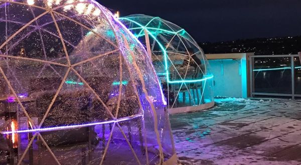 Stay Warm And Cozy This Season At AC Hotel Cincinnati At The Banks, A Rooftop Igloo Bar In Ohio