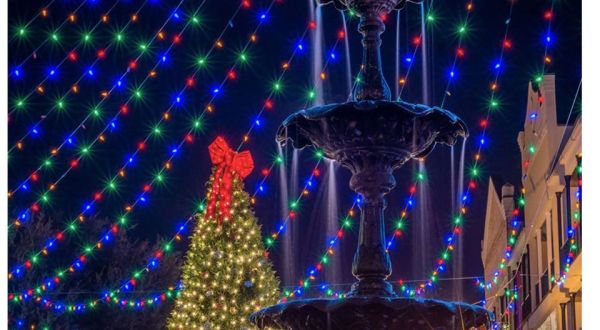 Even The Grinch Would Marvel At The Christmas Light Display At The Natchitoches Christmas Festival In Louisiana