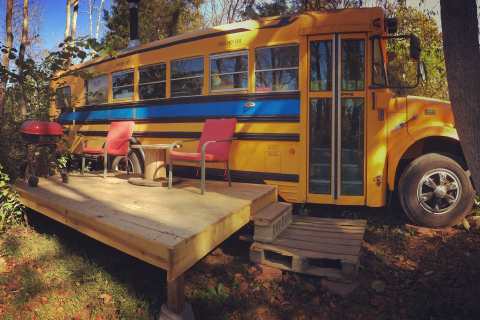 There’s A School Bus-Themed Airbnb In West Virginia And It’s The Perfect Little Hideout