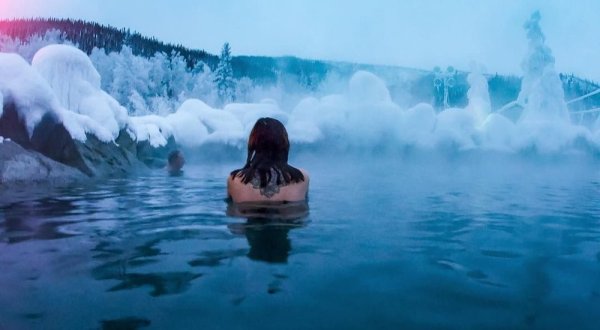 Chena Hot Springs Is One Of The Gorgeous Hot Springs In Alaska You Can Still Visit In The Wintertime