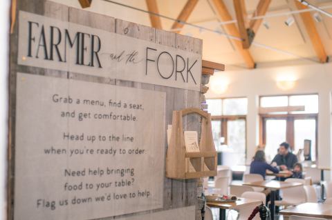 Hiding Inside A Beautiful Botanical Garden In Massachusetts Is Farmer And The Fork, An Incredible Made-To-Order Restaurant