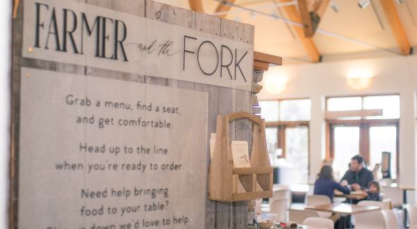 Hiding Inside A Beautiful Botanical Garden In Massachusetts Is Farmer And The Fork, An Incredible Made-To-Order Restaurant