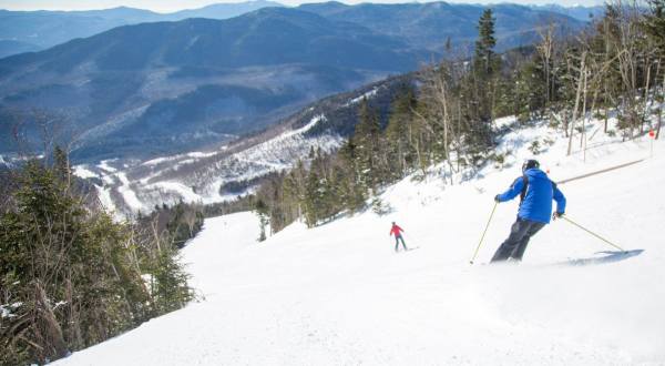Ski Down The Greatest Vertical Of Any Lift-Serviced Mountain In The Northeast At New York’s Whiteface Mountain